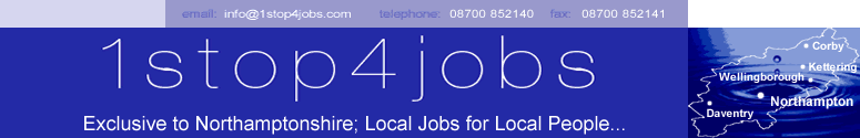 1stop4jobs for jobs in Northampton